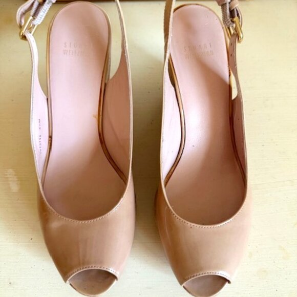 stuart weitzman riviera wedge - Picture 1 of 6